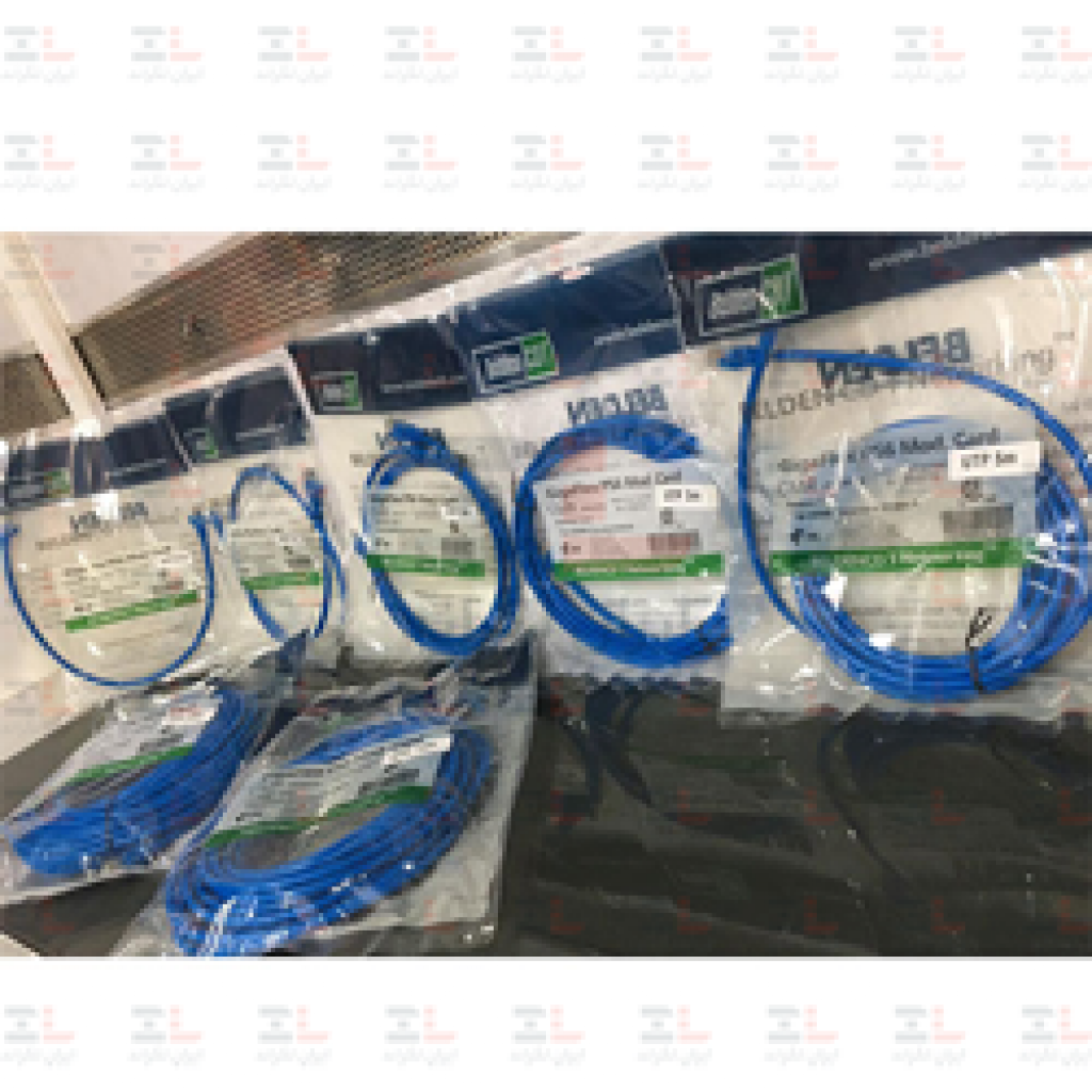 قیمت پچ کورد شبکه لگراند Cat6 UTP PVC آبی | 30 متری