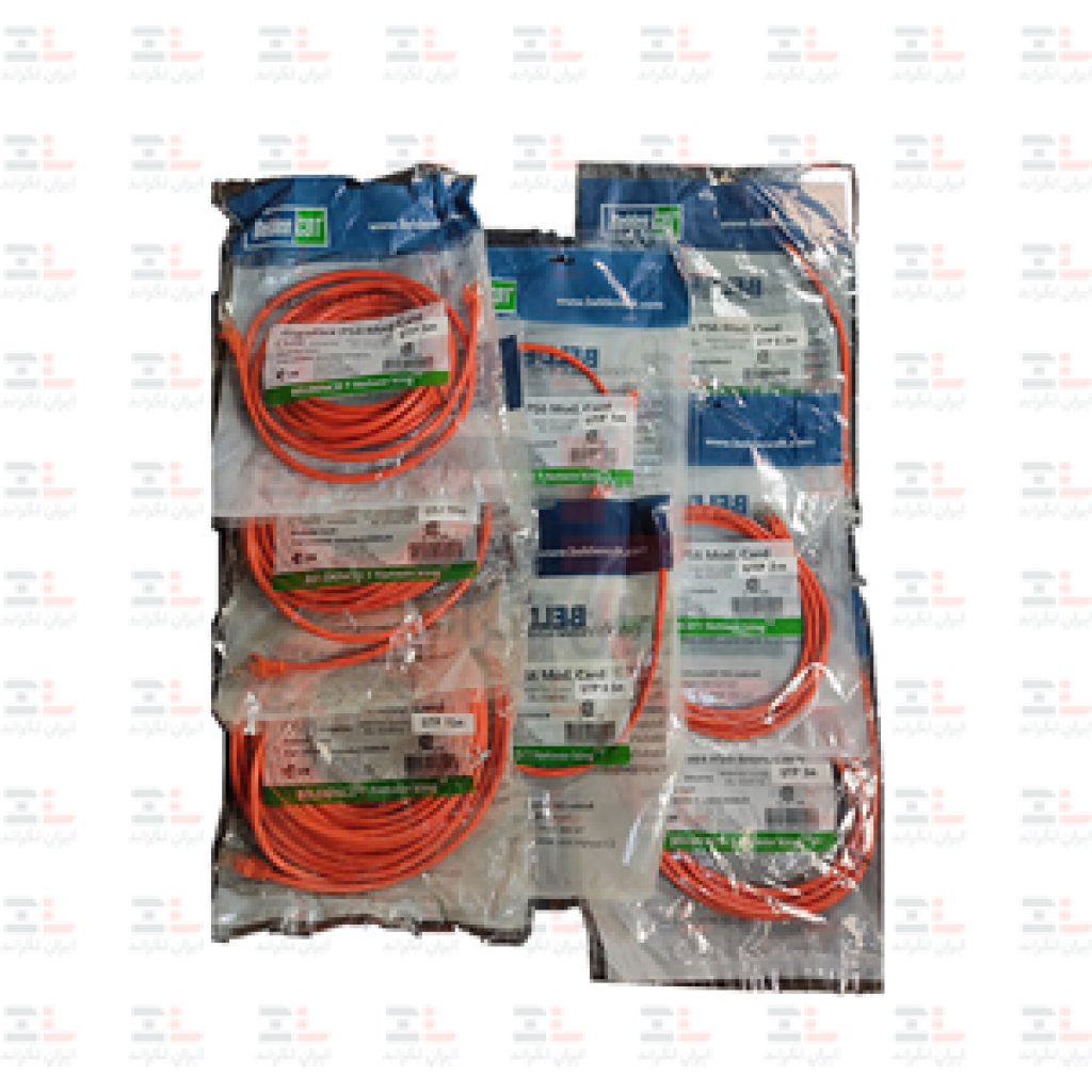 لیست قیمت و خرید پچ کورد شبکه بلدن Cat6 UTP روکش PVC، نارنجی 20 متری