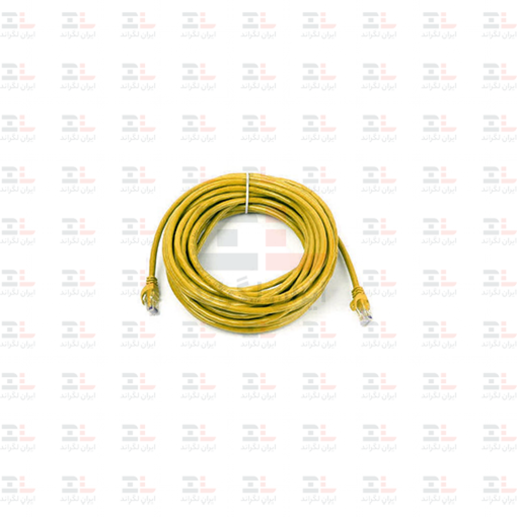 قیمت پچ کورد شبکه لگراند Cat6 UTP PVC زرد | 1 متری