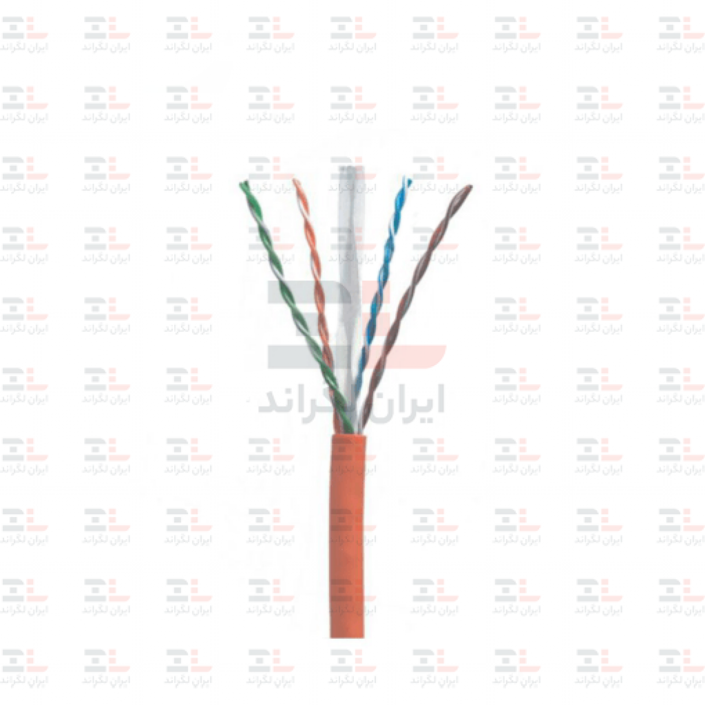 قیمت کابل شبکه نگزنس Cat5e UTP PVC تست پرمننت | حلقه 305 متری