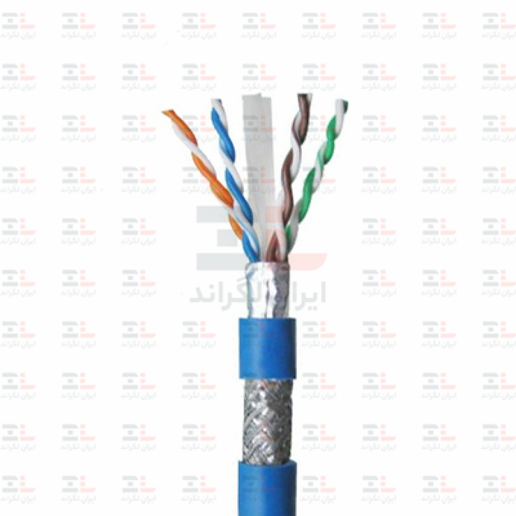 قیمت کابل شبکه لگراند Cat6 SFTP PVC بدون تست تمام مس | حلقه 500 متری