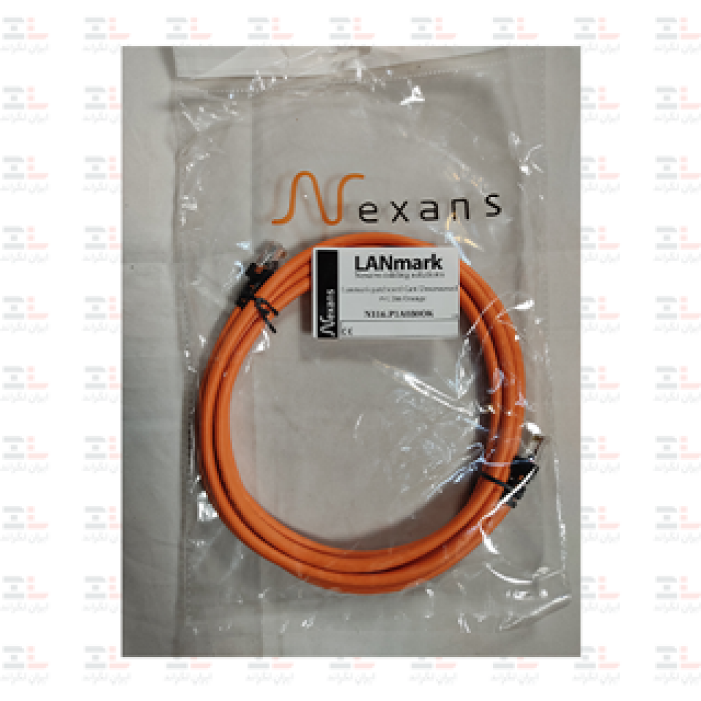 قیمت پچ کورد شبکه نگزنس Cat6 UTP PVC نارنجی | 3 ‌متری