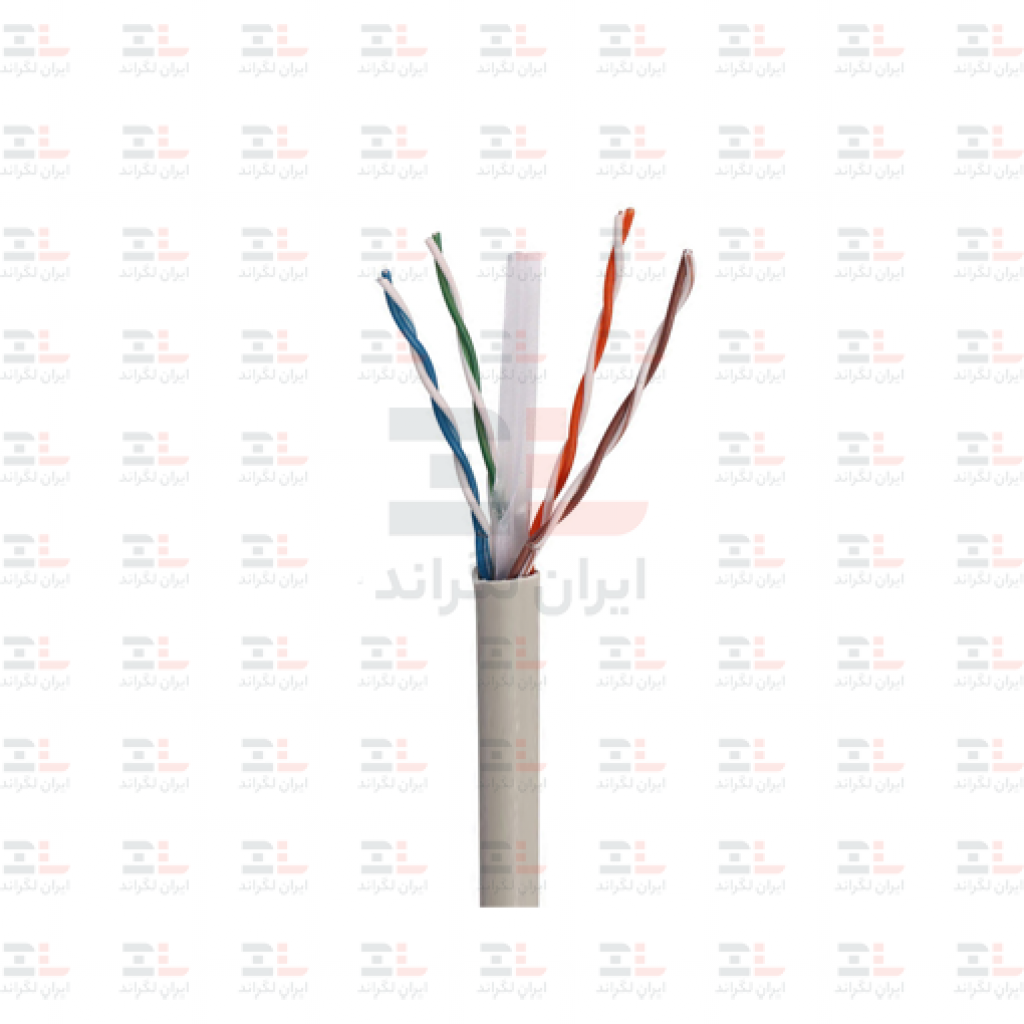 قیمت کابل شبکه لگراند Cat5e UTP PVC تست پرمننت | حلقه 305 کارتنی