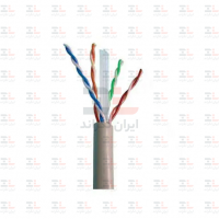 قیمت کابل شبکه بلدن Cat6 UTP PVC بدون تست CCA | حلقه 305 حلقه چوبی