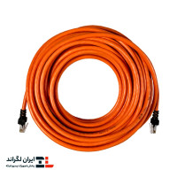 پچ کورد نگزنس (کابل لن) Cat6 UTP بدون شیلد روکش LSZH نارنجی 20 متری