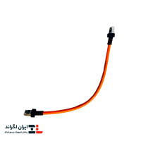 پچ کورد نگزنس (کابل لن) Cat6a SFTP شیلد دار روکش PVC نارنجی 30 سانتی متری (0.3m)