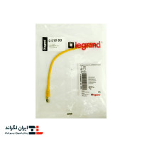 پچ کورد لگراند (کابل لن) Cat6 SFTP شیلد دار روکش PVC زرد 30 سانتی متری (0.3m)