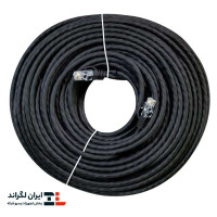 لیست قیمت و خرید پچ کورد شبکه بلدن Cat6 UTP روکش PVC، زرد 40 متری