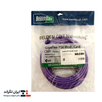 قیمت پچ کورد شبکه بلدن Cat6 UTP PVC آبی | 10 متری
