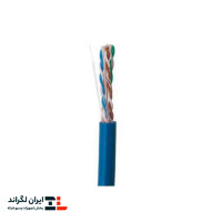 کابل شبکه لگراند Cat6 UTP تمام مس تست فلوک پرمننت روکش LSZH حلقه 305 متری اورجینال
