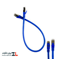 قیمت پچ کورد شبکه لگراند Cat6 SFTP PVC آبی | 0.5 متری