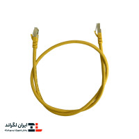 پچ کورد لگراند (کابل لن) Cat6 SFTP شیلد دار روکش PVC زرد 1 متری