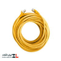 پچ کورد لگراند (کابل لن) Cat6 SFTP شیلد دار روکش PVC زرد 15 متری