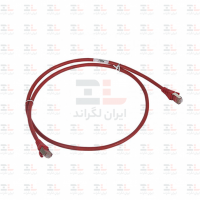 قیمت پچ کورد شبکه لگراند Cat6 UTP PVC قرمز | 30 سانتی‌متری