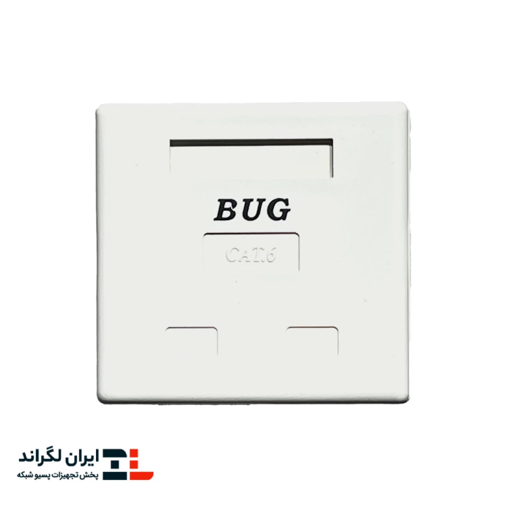 قیمت کیستون باکس باگ دو پورت Cat6 UTP