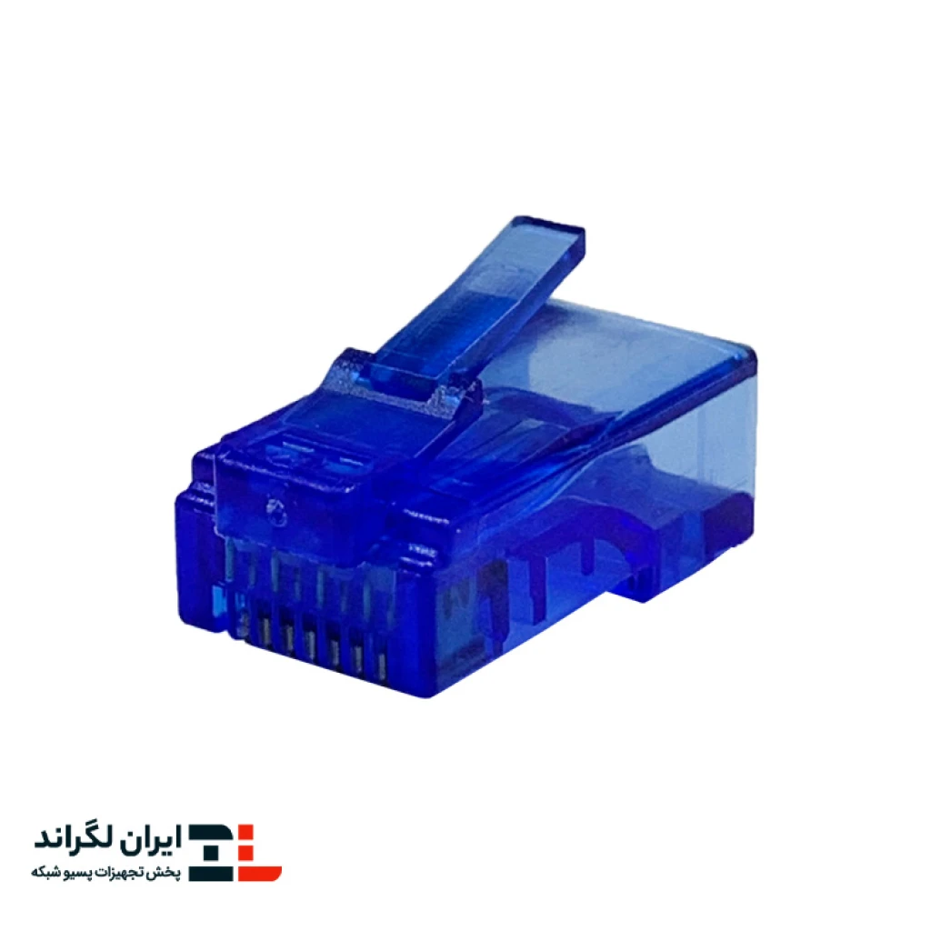 خرید آنلاین سوکت شبکه ونتولینک Cat6 UTP آبی | ایران لگراند