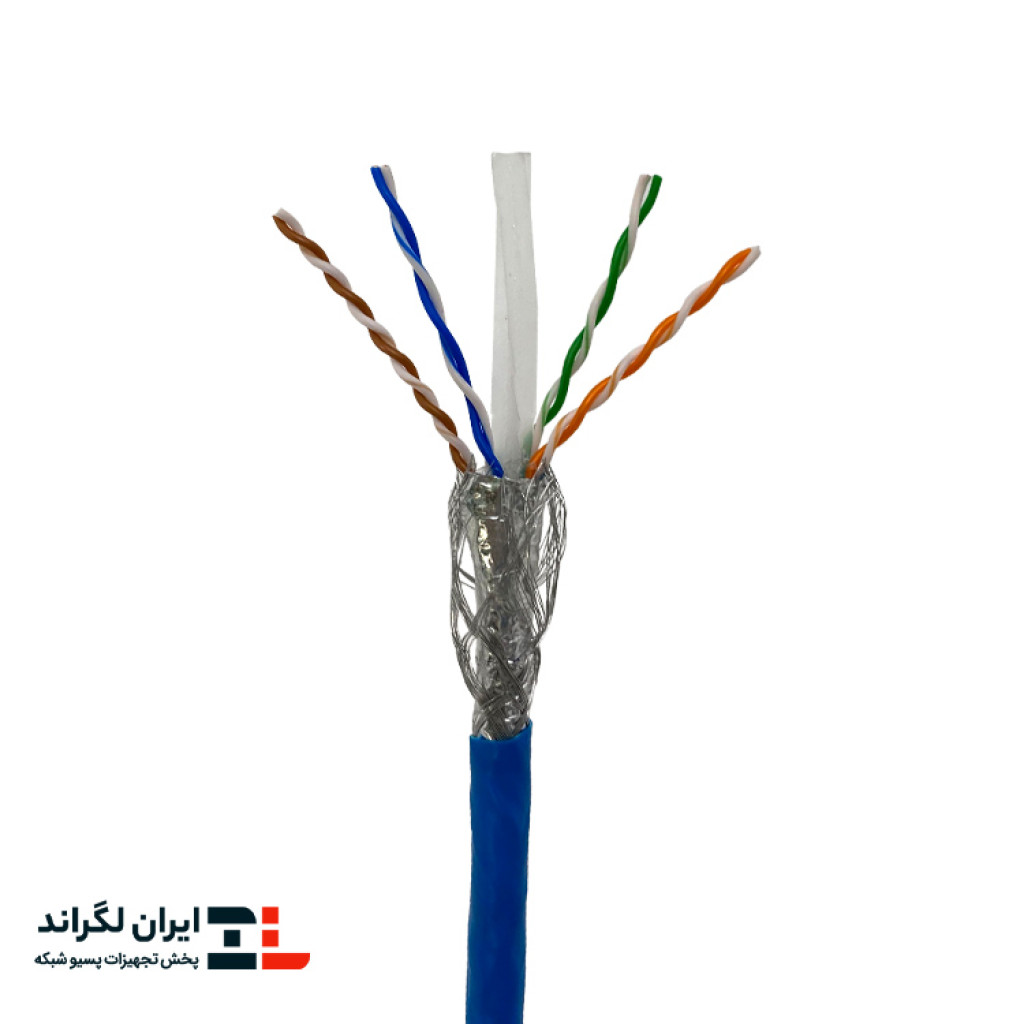 قیمت کابل شبکه لگراند Cat6 SFTP LSZH تست چنل | حلقه 500 متری