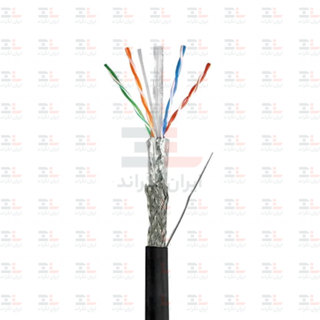قیمت کابل شبکه لگراند Cat6 SFTP Outdoor تست چنل | حلقه 305 متری