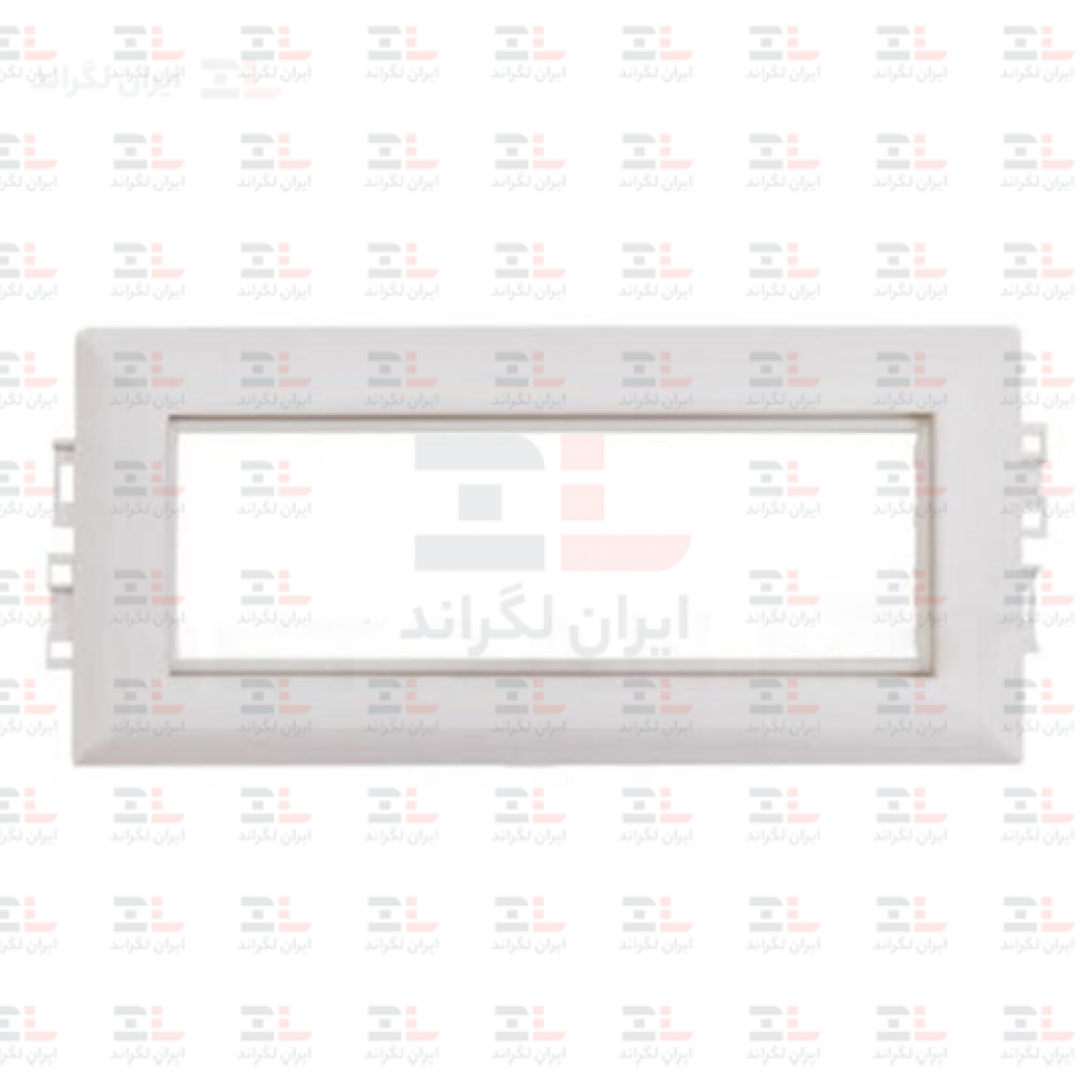 قیمت کادر 4 ماژول سوپیتا قهوه‌ای طرح چوب | 50*150 میلی متری