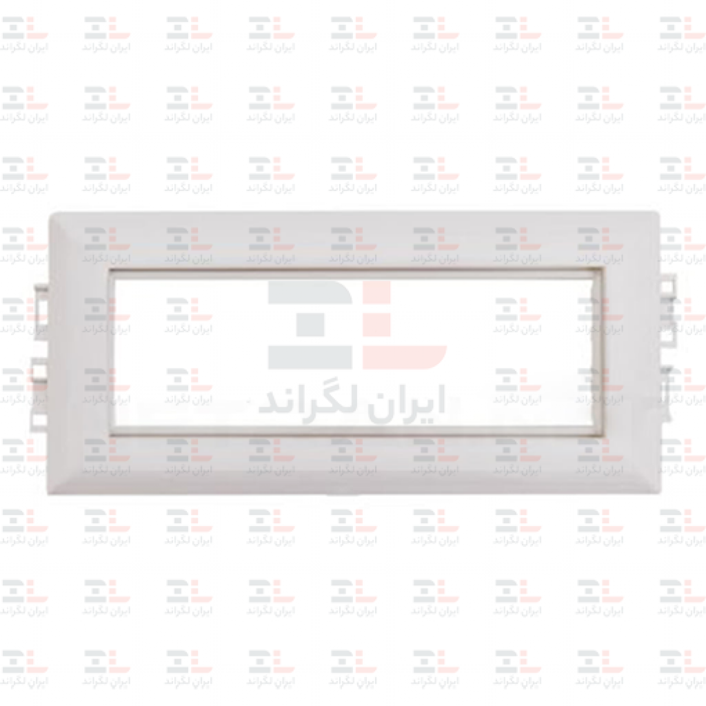 قیمت کادر 6 ماژول سوپیتا قهوه‌ای طرح چوب | 50*150 میلی متری