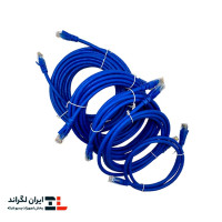 پچ کورد لگراند (کابل لن) Cat6 UTP بدون شیلد روکش PVC آبی 25 متری