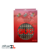 سوکت شبکه نقره‌ای Cat6/7 SFTP باگ - BUG بسته 100 عددی + آچار سوکت زن هدیه