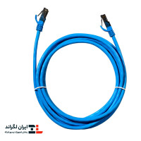 لیست قیمت و خرید پچ کورد شبکه بلدن Cat6 UTP روکش PVC، قرمز 3 متری