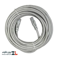 پچ کورد لگراند (کابل لن) Cat6 UTP بدون شیلد روکش PVC طوسی 10 متری