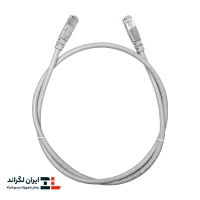 پچ کورد لگراند (کابل لن) Cat6 UTP بدون شیلد روکش PVC طوسی 1 متری