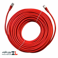 پچ کورد لگراند (کابل لن) Cat6 SFTP شیلد دار روکش PVC قرمز 30 متری