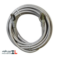 پچ کورد لگراند (کابل لن) Cat6 SFTP شیلد دار روکش PVC طوسی 5 متری