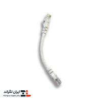 پچ کورد لگراند (کابل لن) Cat6 UTP بدون شیلد روکش PVC طوسی 15 سانتی متری