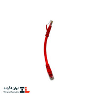 پچ کورد لگراند (کابل لن) Cat6 UTP بدون شیلد روکش PVC قرمز 15 سانتی متری