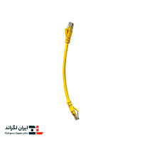پچ کورد لگراند (کابل لن) Cat6 UTP بدون شیلد روکش PVC زرد 20 سانتی متری (0.2m)