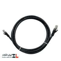 پچ کورد لگراند (کابل لن) Cat6 UTP بدون شیلد روکش PVC مشکی 2 متری