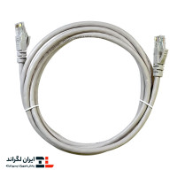 پچ کورد لگراند (کابل لن) Cat6 UTP بدون شیلد روکش PVC طوسی 2 متری