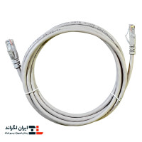 پچ کورد لگراند (کابل لن) Cat6 UTP بدون شیلد روکش PVC طوسی 3 متری