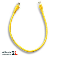 قیمت پچ کورد شبکه لگراند Cat6 UTP PVC قرمز | نیم متری