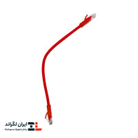 قیمت پچ کورد شبکه لگراند Cat6 UTP PVC قرمز | 30 سانتی‌متری