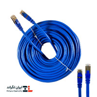 پچ کورد لگراند (کابل لن) Cat6 SFTP شیلد دار روکش PVC آبی 30 متری