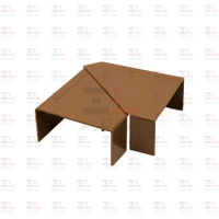قیمت سه راهی ترانکینگ سوپیتا | 50*80 قهوه‌ای طرح چوب