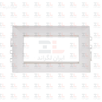 قیمت کادر 2 ماژول سوپیتا قهوه‌ای طرح چوب | 50*80 میلی‌ متری