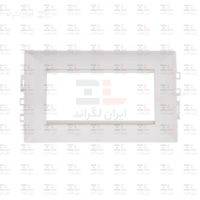 قیمت کادر 6 ماژول سوپیتا قهوه‌ای طرح چوب | 50*80 میلی‌ متری